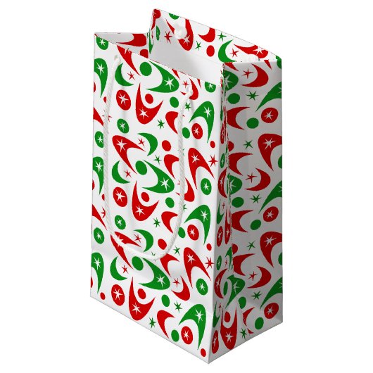 クリスマス ブーメラン スモールペーパーバッグ (正面アングル)