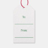 クリスマス・プグ・ギフトタグ ギフトタグ (裏面)