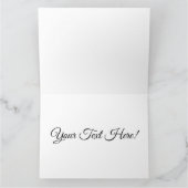 クリスマス プライド 赤と緑の包装 カード (内部)