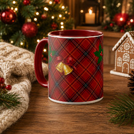 クリスマス・プラッド マグカップ