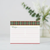 クリスマス プラッド レシピ カード (スタンド正面)