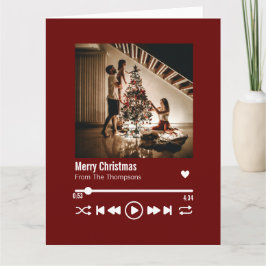 クリスマス プレゼント 写真 グリーティング カード