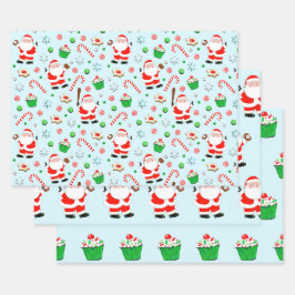 クリスマス プレゼント 野球 ラッピングペーパーシート