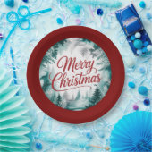 クリスマス プレート おめでとう (パーティー)