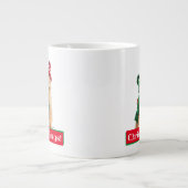 クリスマス·プレーリー·ドッグ ジャンボコーヒーマグカップ (正面)