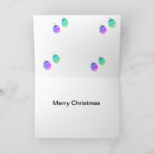 クリスマス・ヘラルド・エンジェルは喜ぶ カード (内部)