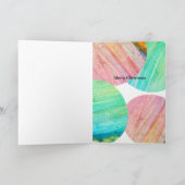 クリスマス・ヘラルド・エンジェル・グローリー カード (内部)