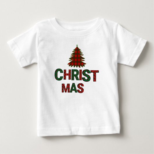 クリスマス ベビーTシャツ (正面)