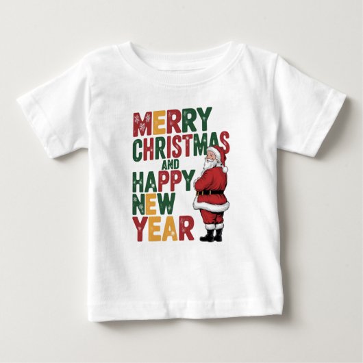 クリスマス ベビーTシャツ (正面)