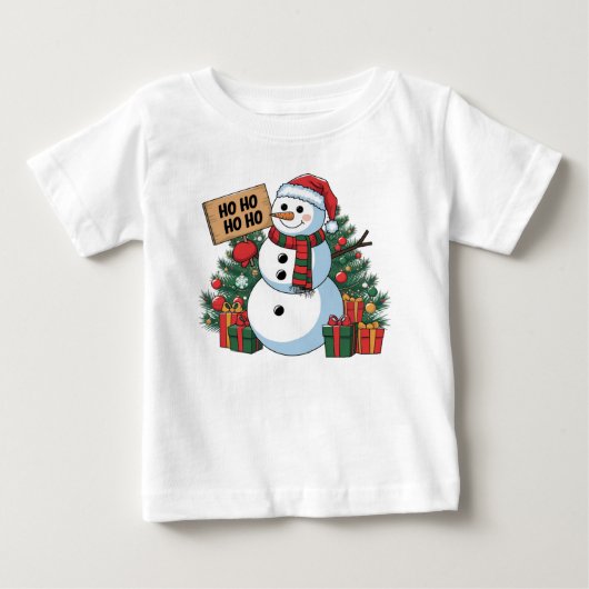 クリスマス ベビーTシャツ (正面)