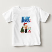 クリスマス ベビーTシャツ (正面)