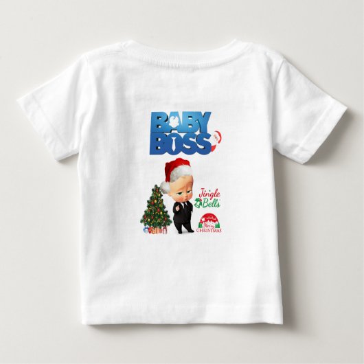 クリスマス ベビーTシャツ (裏面)