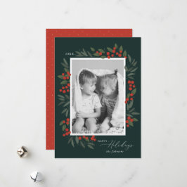 クリスマス ベリー ホリデー カード