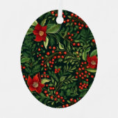 クリスマス ベリー メタルオーナメント (正面)