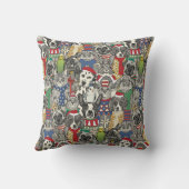 クリスマス・ペット クッション (裏面)