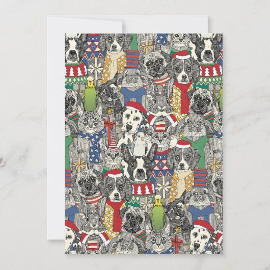 クリスマス・ペット シーズンカード (正面)