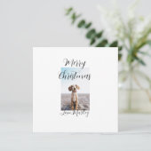 クリスマス ペット 犬 猫 写真 休暇 ギフト ロ (スタンド正面)