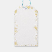 クリスマス ペッパーミント スノーボール ギフト タグ (裏面)