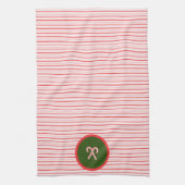 クリスマス/ペパーミントキッチンタオル キッチンタオル (縦)