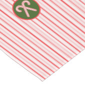 クリスマス/ペパーミント/キャンディーケーンテーブルランナー ショートテーブルランナー (コーナー)