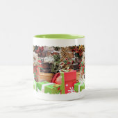 クリスマス-ペルシャ- Morrison ツートーンマグカップ (中央)