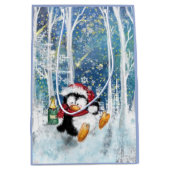 クリスマス ペンギン ギフトバッグ (正面)
