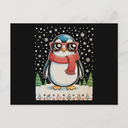 クリスマス ペンギン サングラス ダサい クリスマス ホリデー (正面)