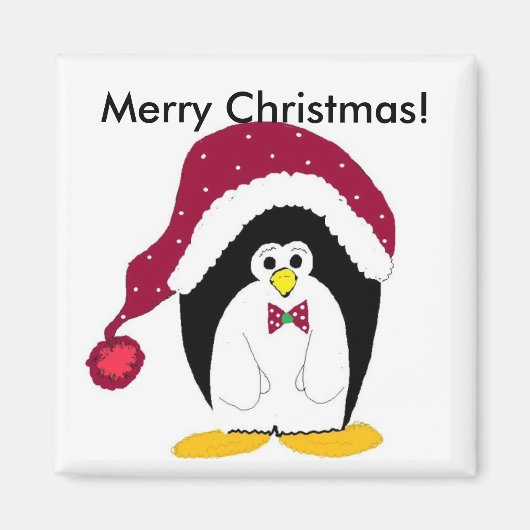 クリスマス ペンギン マグネット (正面)