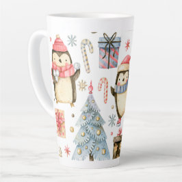 クリスマス ペンギン ラテ マグ