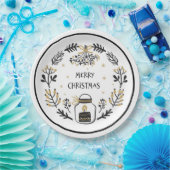 クリスマス ペーパープレート (パーティー)