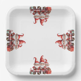 クリスマス ペーパープレート