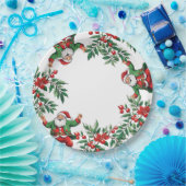 クリスマス ペーパープレート (パーティー)