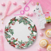 クリスマス ペーパープレート (パーティー)