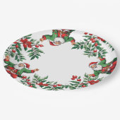 クリスマス ペーパープレート (アングル)