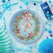 クリスマス ペーパープレート (パーティー)