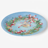 クリスマス ペーパープレート (アングル)