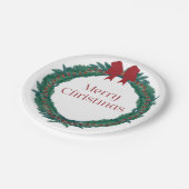 クリスマス ペーパープレート (アングル)