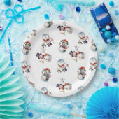 クリスマス ペーパープレート (パーティー)