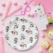 クリスマス ペーパープレート (パーティー)