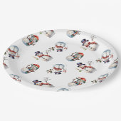 クリスマス ペーパープレート (アングル)