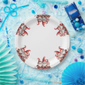 クリスマス ペーパープレート (パーティー)