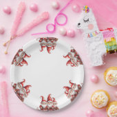 クリスマス ペーパープレート (パーティー)