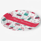 クリスマス ペーパープレート (アングル)