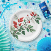 クリスマス ペーパープレート (パーティー)