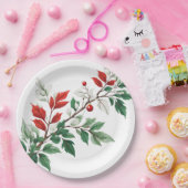 クリスマス ペーパープレート (パーティー)