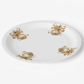 クリスマス ペーパープレート (アングル)