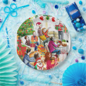 クリスマス ペーパープレート (パーティー)