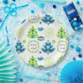 クリスマス ペーパープレート (パーティー)