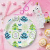 クリスマス ペーパープレート (パーティー)