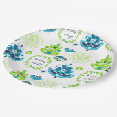 クリスマス ペーパープレート (アングル)